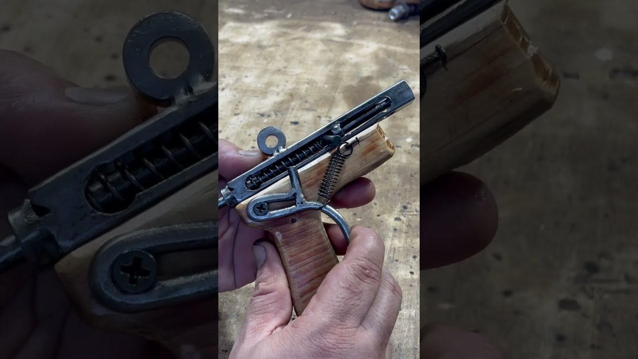 Handmade A Simple Trigger Mechanism Craft DIY Best Toy For You Relaxing