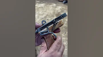 Handmade A Simple Trigger Mechanism Craft DIY Best Toy For You Relaxing 