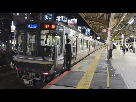 JR神戸線　三ノ宮駅　1番・2番のりば　2022/6（4K UHD 60fps）