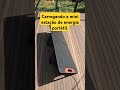 Mini estação de energia Solar portátil #hamradio #qrp #noticias