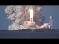 First SpaceX Falcon Heavy Launch, 2-6-2018, Uncut Through Side Booster Landings