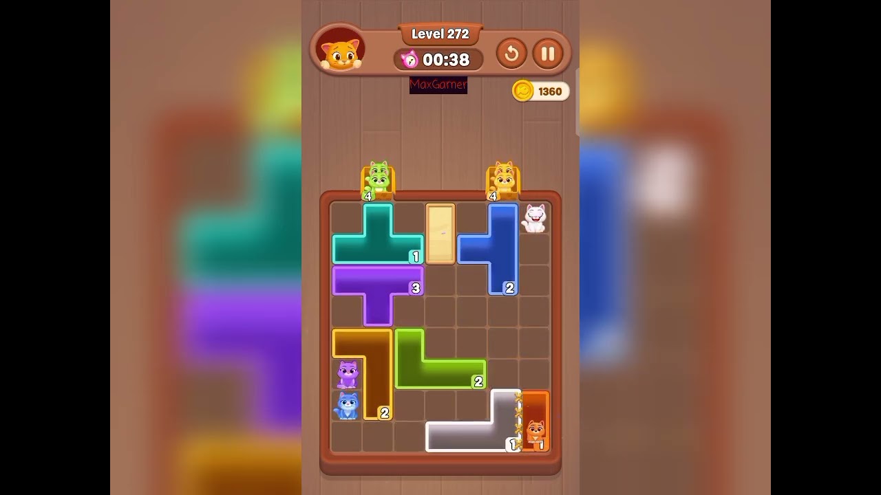Catdom Color Hole level 272 gameplay walkthrough solution 
