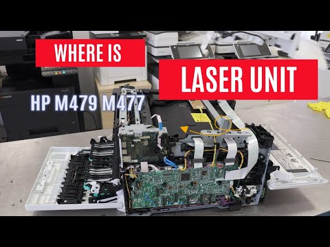 Poor Print or Light Print Issue in HP M277, M477, M479 printers | Laser Unit Cleaning