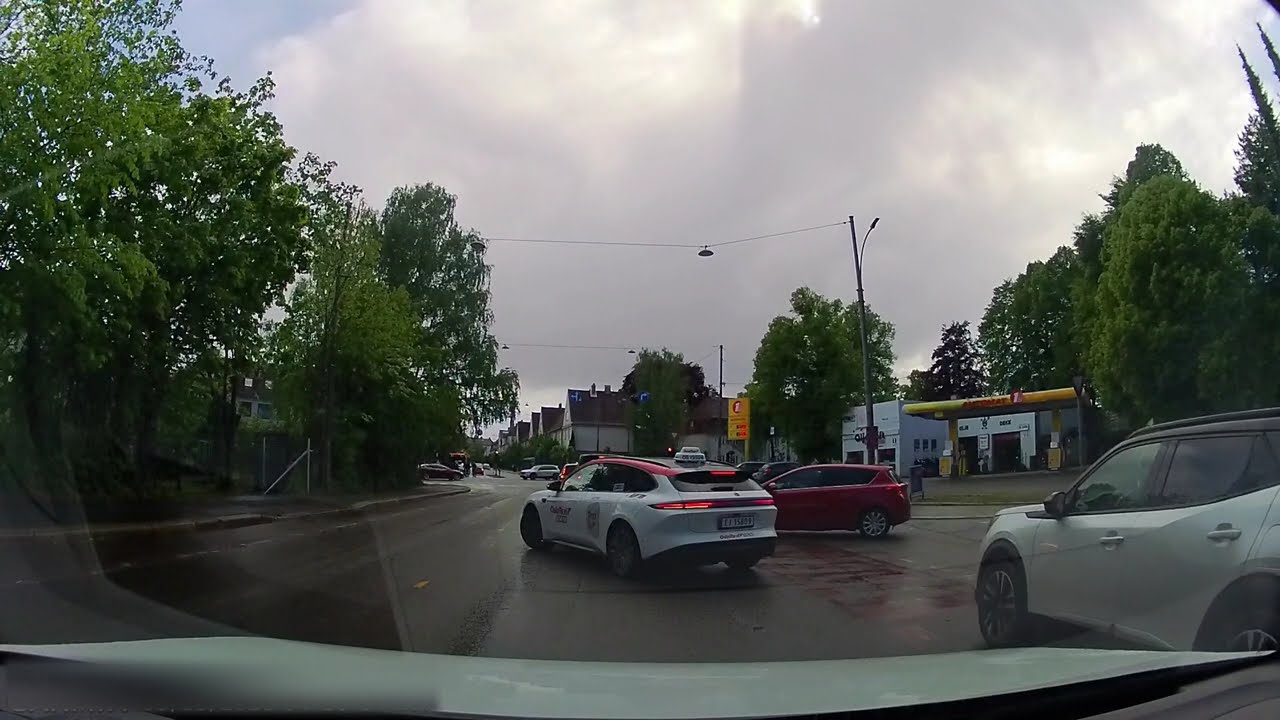 4k / GRUNERLØKKA / OSLO SENTRUM / NORWAY / Driver's License Test Practice 🇳🇴 Risløkka