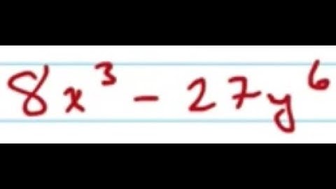 factor 8x^3-27y^6