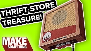 Thumbnail for Trash to Treasure: Make a Wall Hanging Guitar Amp | DIY Upcycle