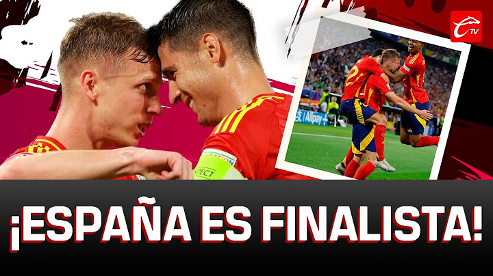 ESPAÑA es el primer FINALISTA de la EURO | Caliente Center