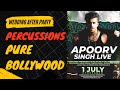 Pure bollywood percussion and drums with apoorv singh  dj and percussions in wedding  led drums