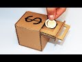 Как сделать копилку из картона своими руками в домашних условиях