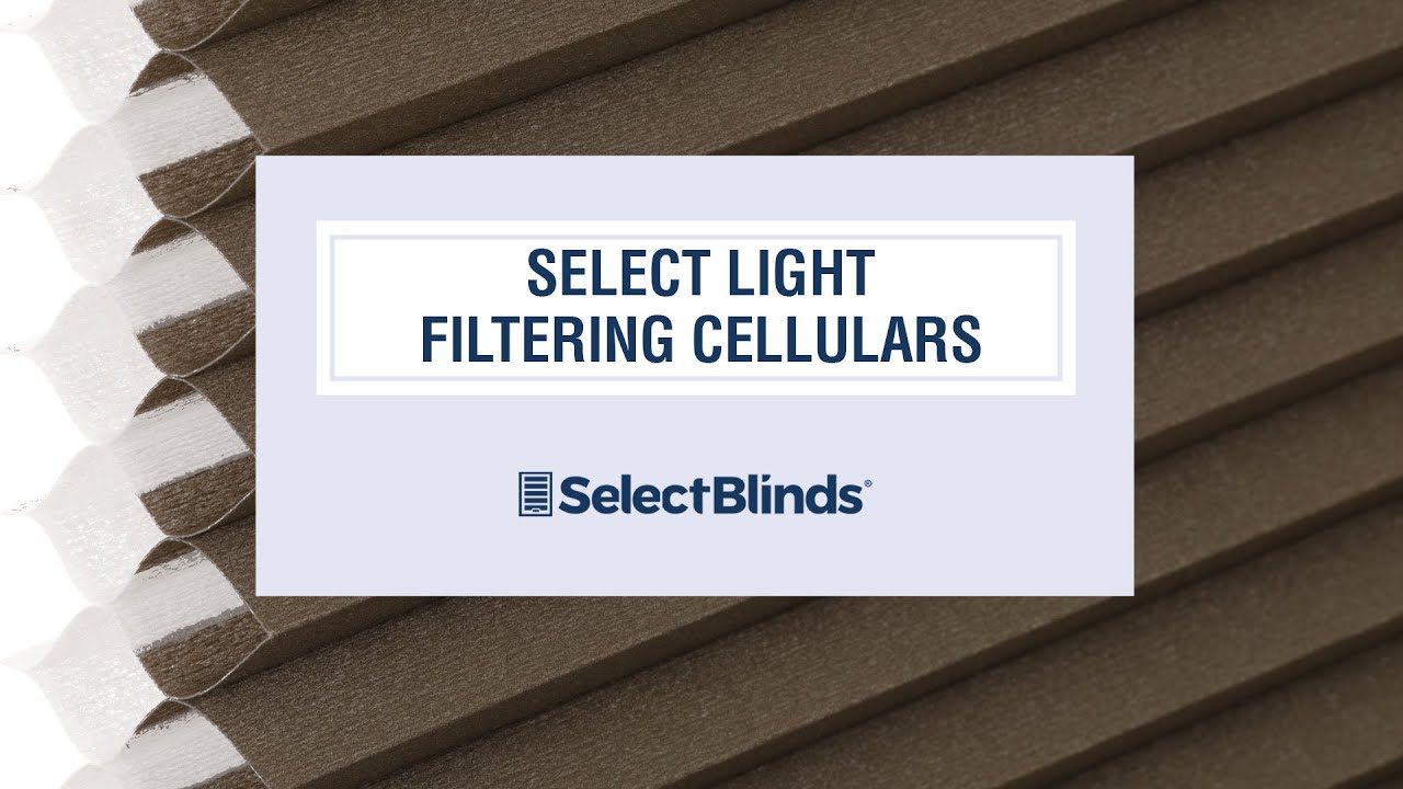 Select Light Filtering Cellulars from SelectBlinds.com