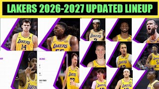 Los Angeles Lakers Updated Roster for 2026-27 