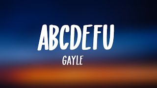 GAYLE - abcdefu (Lyrics)