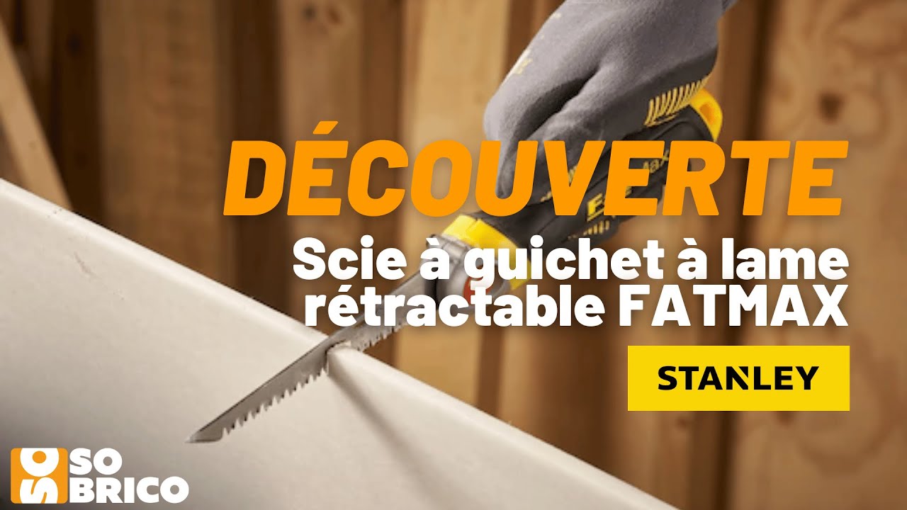 Ciseaux Pliants De Sécurité Stanley - Modèle FI111506 - Neuf Avec Garantie 2 Ans