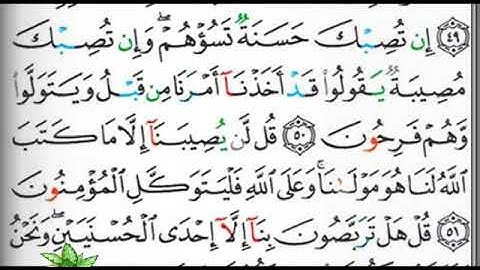 مصحف التجويد صفحة 195 ابراهيم الأخضر 🕋