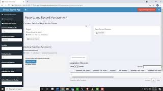 Stroop Scoring Application Video 2 New Session screenshot 3