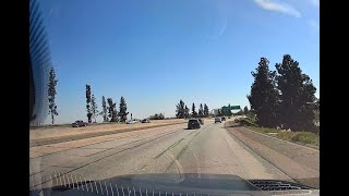 RUNNING FROM COPS IN A MINI VAN  FRESNO