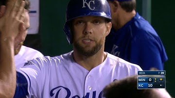 MIN@KC: Colon notches RBI double on fly ball to left