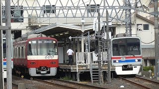 【京成線】佐倉始発の特急上野行き と 京成線代行バス 6月21日