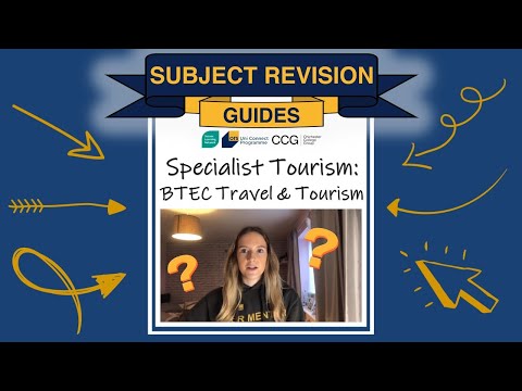 Specialist Tourism | BTEC Travel u0026 Tourism | SLN Connect Subject Revision Guides