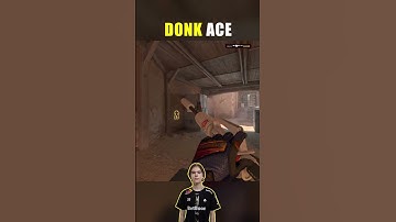 Donk ACE On Dust 2 | FACEIT Domination 2025! #cs2 #donk #shorts