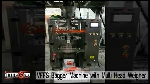 VFFS Bagger Machine with Multi Head Weigher by INTEGRA