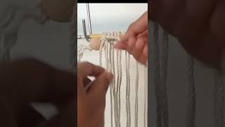 macrame tablet mat design #shorts #macrame #diy #macrametutorial #macramecreation