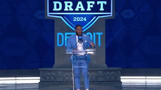 Zaire Franklin Announces Colts Second-Round Pick at the 2024 NFL Draft