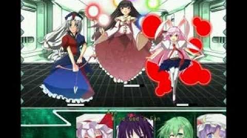 Labyrinth of Touhou - Eientei Fight (12F Boss)