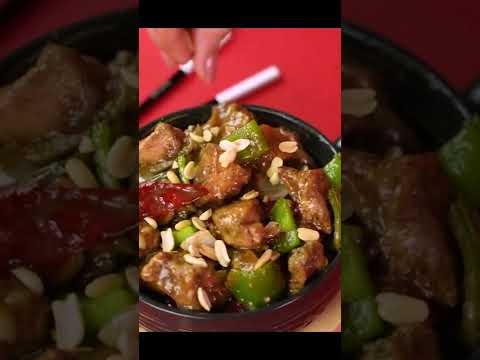 Easy Chinese Kung Pao Chicken Recipe by SooperChef