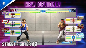 Street Fighter 6 - Battle HUD Design Setting Feature | PS5 & PS4 Games