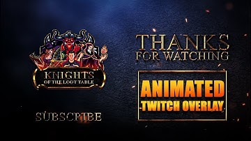 Animated Stream Overlay Pack 😱🔥