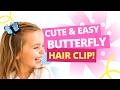 DIY Butterfly Hair Clip 🦋✨ | Easy &amp; Fun Accessory! | Pipe Cleaner Crafts