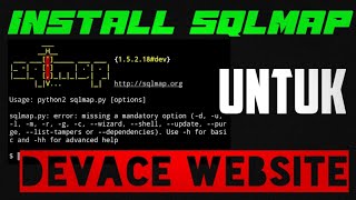 cara mudah install sqlmap di termux