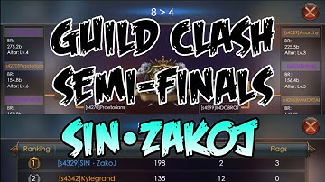 LEGACY OF DISCORD - [SIN • ZakoJ] Guild Clash Semi Finals