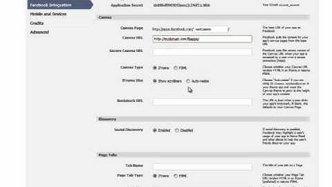Facebook Iframe Training VIDEO 4: Facebook APPS 101
