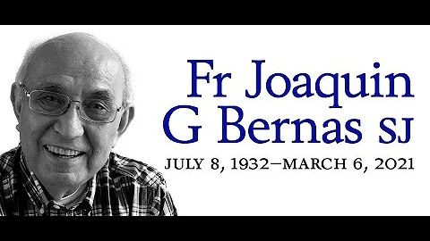 Fr Joaquin Bernas SJ: A real man for others