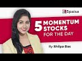 5 stocks to buy or sell today in share market sensex  nifty market outlook  5paisa