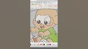 Otimização de pontos leves no Wilcom #ebordados #wilcom #bordar #matrizdebordado #bordado #bordados