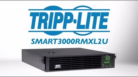 Tripp Lite Line-Interactive UPS System SMART3000RMXL2U