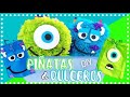 DIY: Monsters Inc / Dulceros / Mini piñatas.