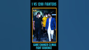 Game Changer Climax Fight Sequence Movie Update || #RamCharan