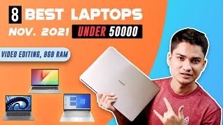 8 BEST LAPTOPS UNDER 50000  Video Editing, Ryzen 5500U - Laptop Under 50000 In 2021