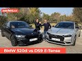 BMW 520d vs DS 9 E-Tense | Comparativa / Test / Review en español | coches.net