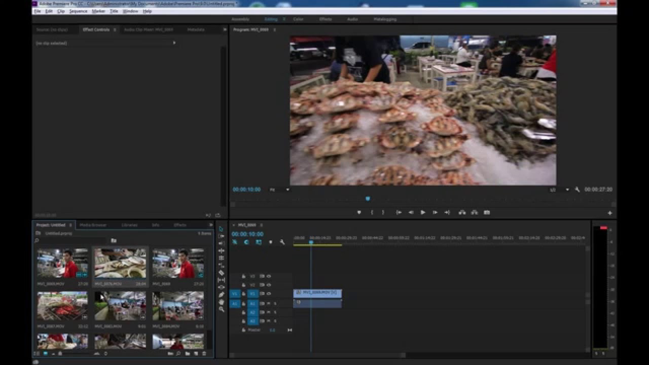 footage แปลว่า  New 2022  วิธีดู Footage เยอะๆเร็วๆใน Premiere Pro