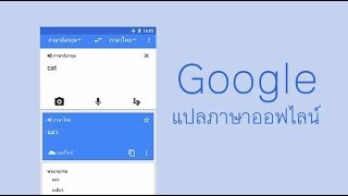 Google Translate ไม่ต่อเน็ต ก็แปลได้ | Pinztv It Ep. 63 - Youtube