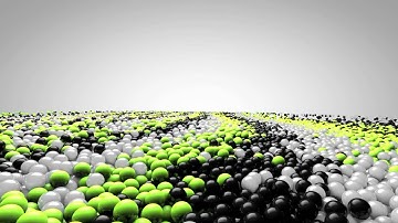 |Cinema 4D| 100,000 Spheres!!
