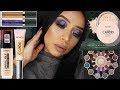 DRUGSTORE NEW YEARS EVE 2018 HOLIDAY MAKEUP + TRYING NEW MAKEUP RELEASES!  ohmglashes