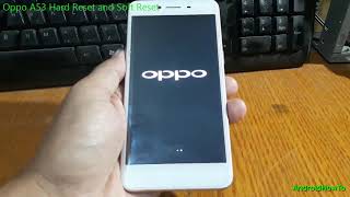 Oppo A53 Hard Reset and Soft Reset