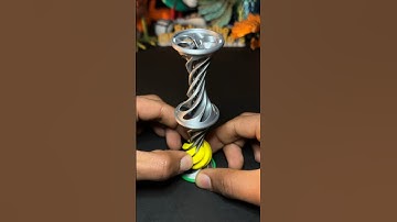 3D-Printed Stackable impossible Passthrough vortex, Play with Toys. #3dprinting #fidget #toys