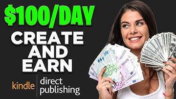 Amazon KDP Publishing Tutorial: Make $100 Per Day (Side Hustle)